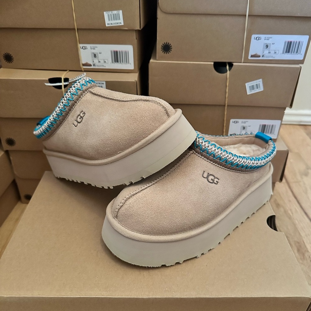 UGG Tazz Slipper Driftwood MULTIPLE SIZES 1122553-DRF